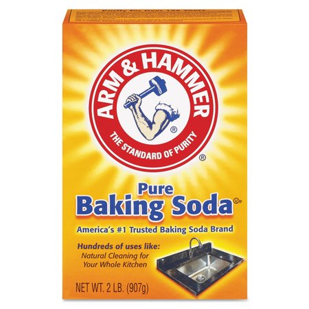 Arm & Hammer Baking Soda, 2 lb Box, PK12 33200-01140